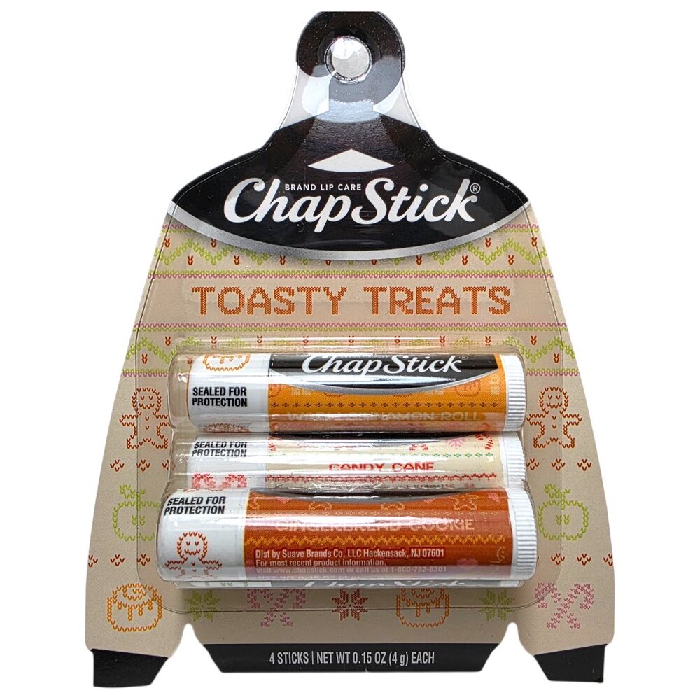 3 Pk (12 Sticks) Chapstick Toasty Treats Moisturizing Lip Care Limited Edition - Picture 3 of 4